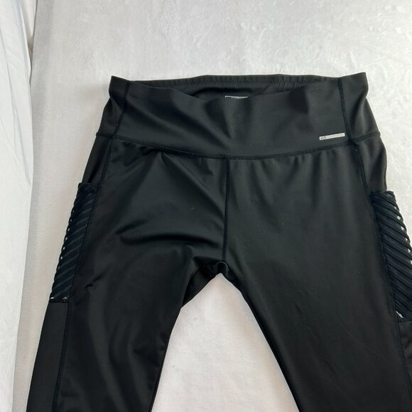 JGX Performance Leggings Womens 3 X Black Stretch Gym Running Training Yoga - Picture 10 of 11